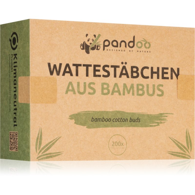 Pandoo Bamboo Cotton Buds fültisztítók 200 db-Ár
