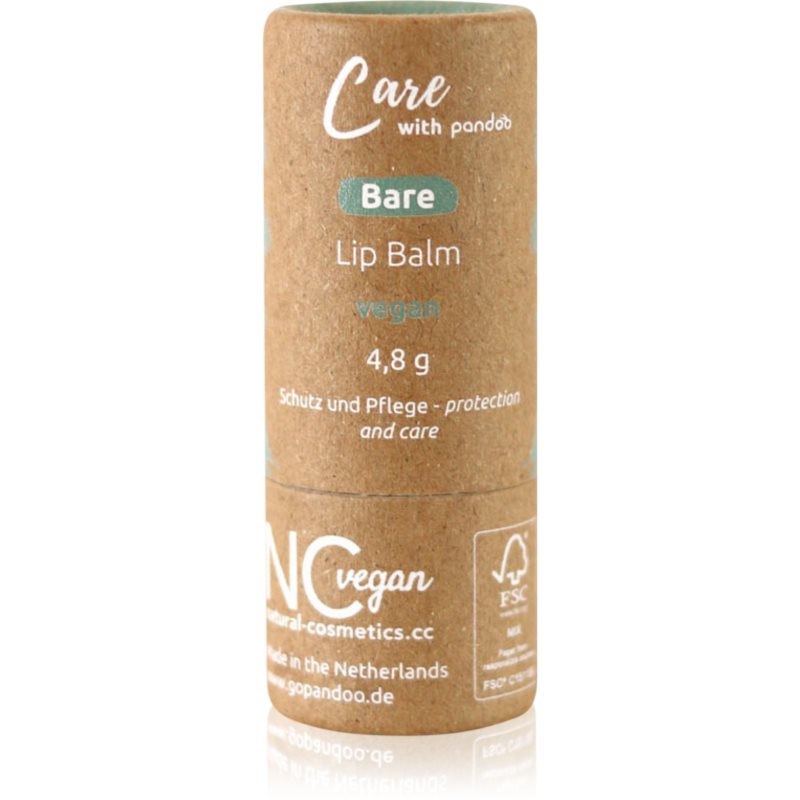 Pandoo Lip Balm ajakbalzsam Bare 4.8 g-Ár