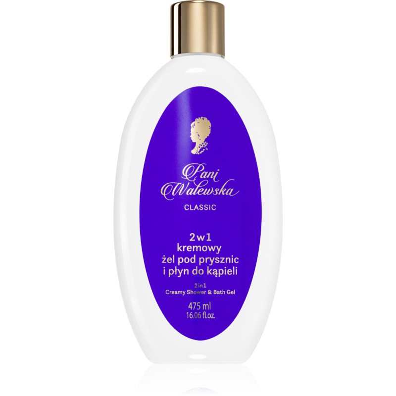Pani Walewska Classic habfürdő és tusfürdő gél 2 in 1 hölgyeknek 475 ml-Ár