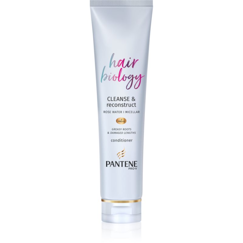 Pantene Hair Biology Cleanse & Reconstruct kondicionáló zsíros hajra 160 ml-Ár