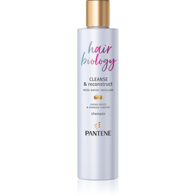 Pantene Hair Biology Cleanse & Reconstruct sampon zsíros hajra 250 ml-Ár