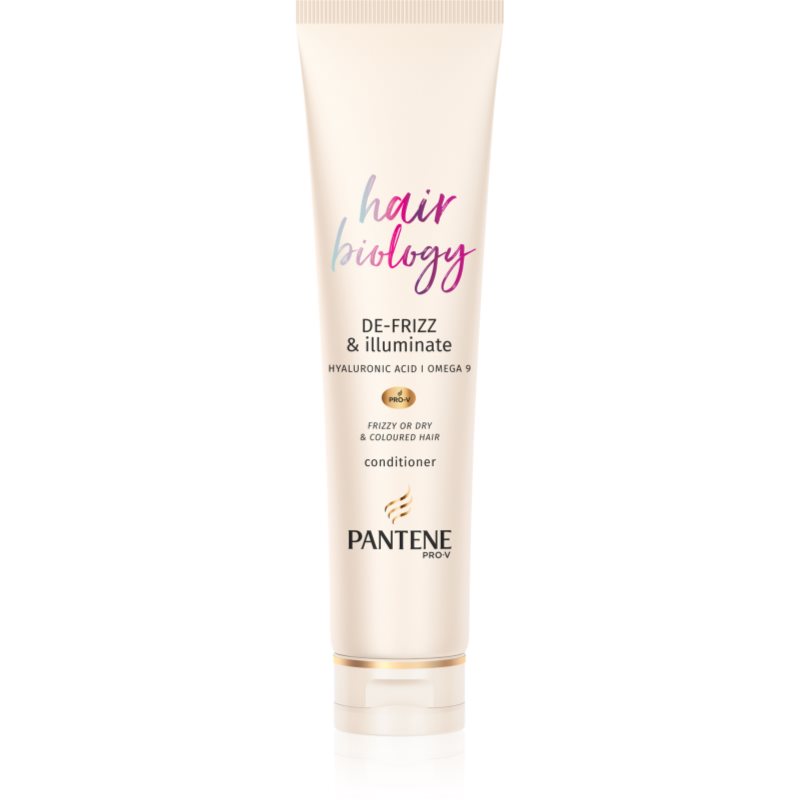 Pantene Hair Biology De-Frizz & Illuminate kondicionáló száraz és festett hajra 160 ml-Ár