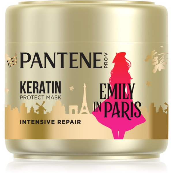 Pantene Pro-V Emily in Paris helyreállító hajpakolás töredezett