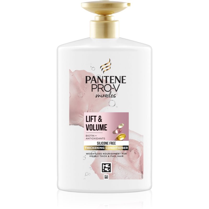 Pantene Pro-V Miracles Lift'N'Volume tömegnövelő kondicionáló gyenge szálú hajra biotinnal 1000 ml-Ár