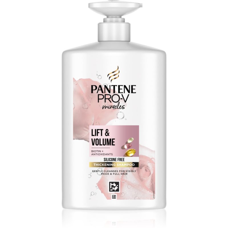 Pantene Pro-V Miracles Lift'N'Volume tömegnövelő sampon a selymes hajért biotinnal 1000 ml-Ár