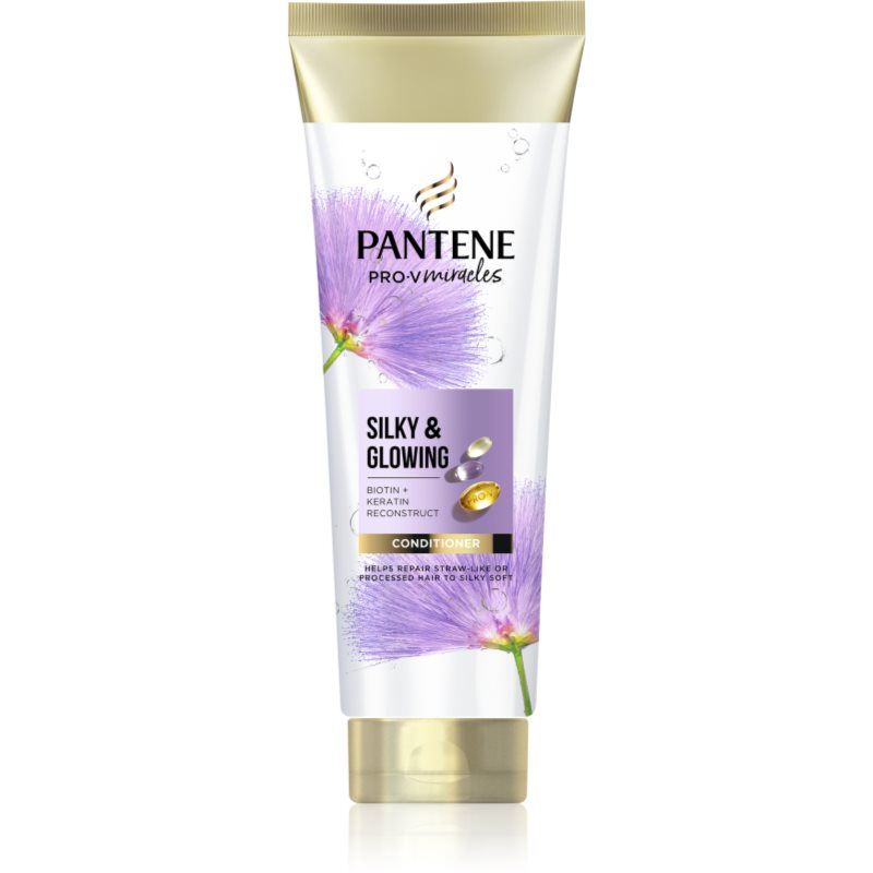 Pantene Pro-V Miracles Silky & Glowing keratinos regeneráló kondicionáló 160 ml-Ár