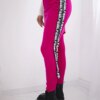 Pants/suit with fuchsia selfie lettering