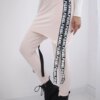 Pants/suit with selfie lettering powder pink