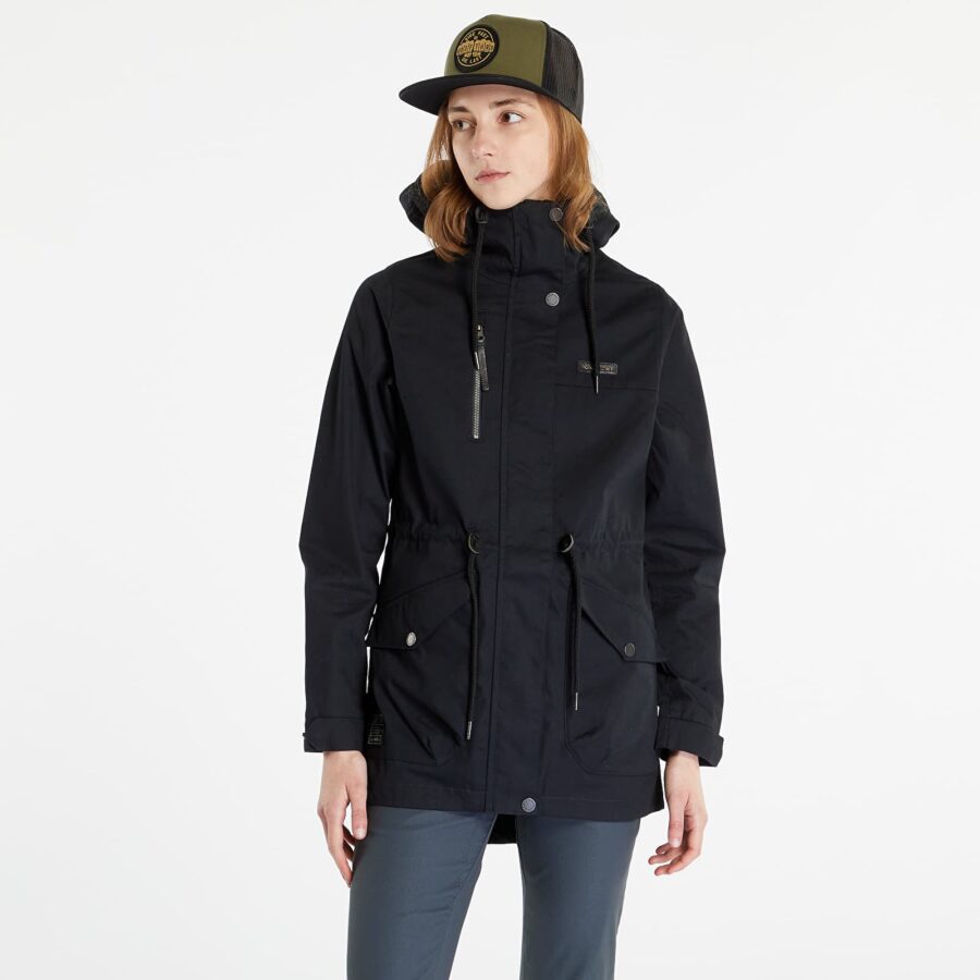 Parka Horsefeathers Skylar Jacket Black XS-alacsony-ár