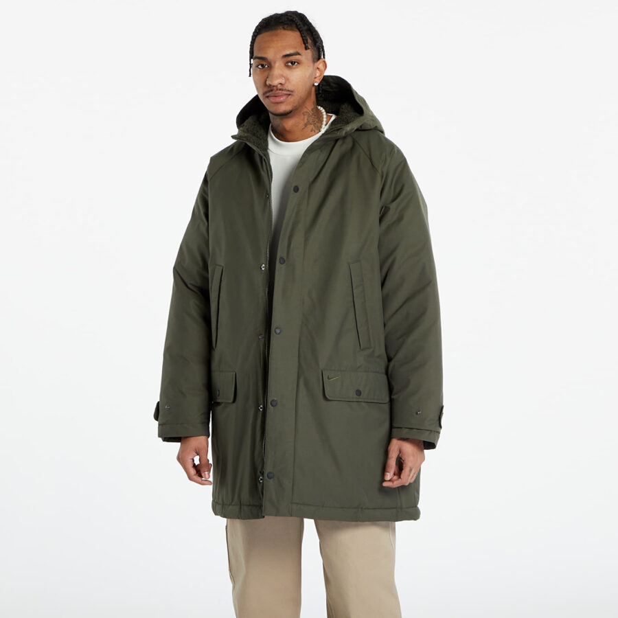 Parka Nike Life Men's Insulated Parka Cargo Khaki/ Cargo Khaki S-alacsony-ár