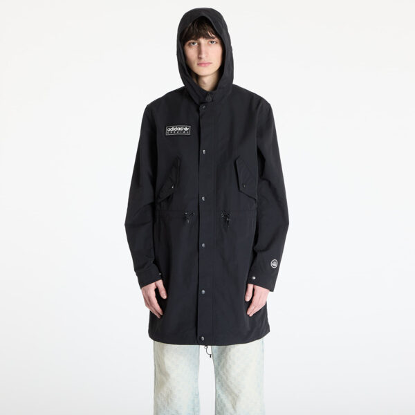 Parka adidas Halewood Spezial Parka Black/ Black L-alacsony-ár