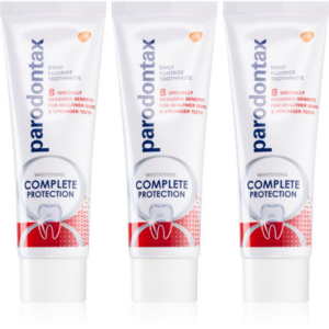 Parodontax Complete Protection Whitening fogfehérítő paszta fluoriddal 3x75 ml-Eredeti
