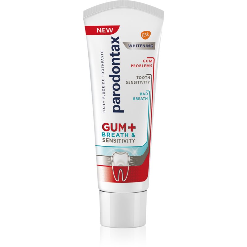Parodontax Gum And Sens Whitening fehérítő fogkrém a fogakra 75 ml-Ár