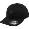Patch Flexfit Synthetic leather cap blk/blk