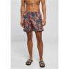 Patterned Swimsuit Shorts Dark Tropical Aop