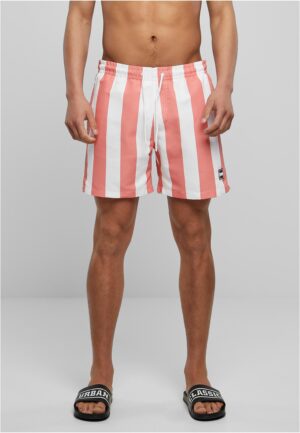 Patterned bikini shorts palepinkbarstripe