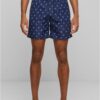 Patterned swimsuit shorts anchor/navy