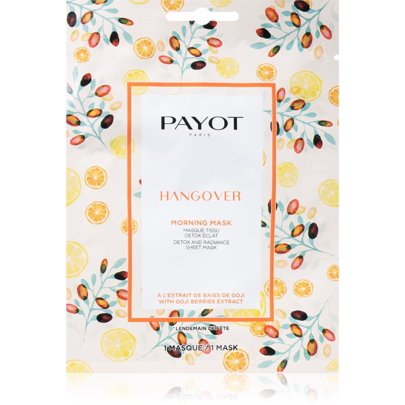 Payot Morning Mask Hangover fehérítő gézmaszk minden bőrtípusra 19 ml-Eredeti
