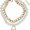 Pearl Layering Bracelet - Gold Colors