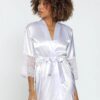 Peignoir DKaren Clarisse S-2XL white 001
