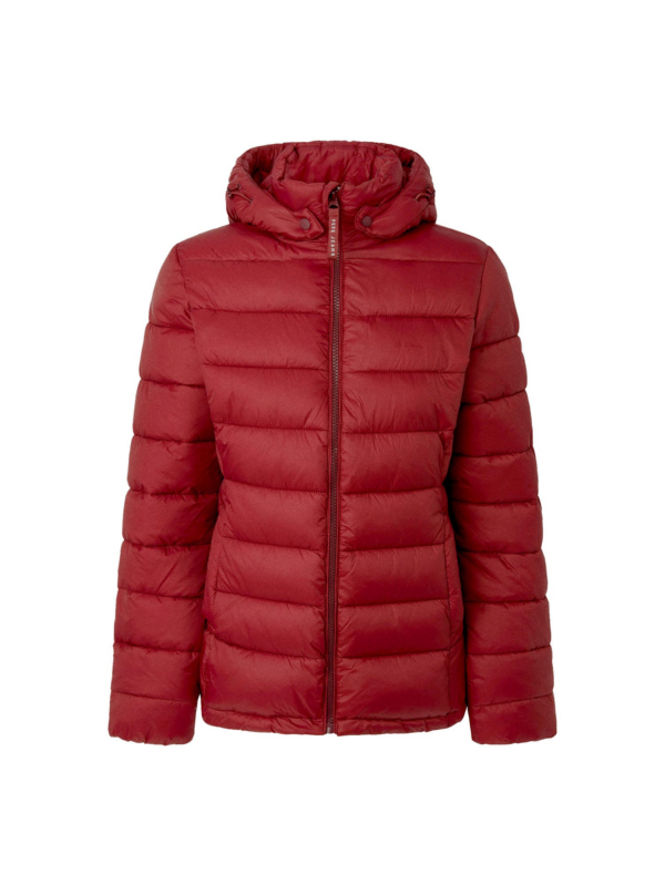 Pepe Jeans Átmeneti dzseki 'Maddie'  burgundi vörös-Ár