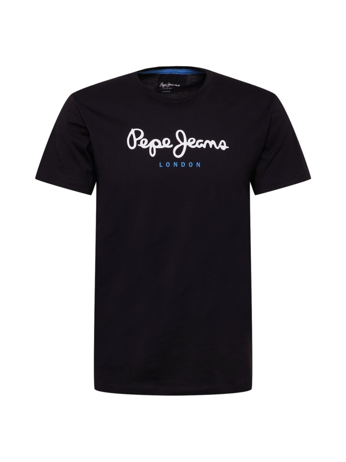 Pepe Jeans Póló 'Eggo'  kék / fekete / fehér-hu