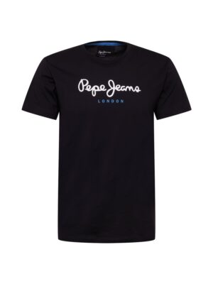 Pepe Jeans Póló 'Eggo'  kék / fekete / fehér-hu
