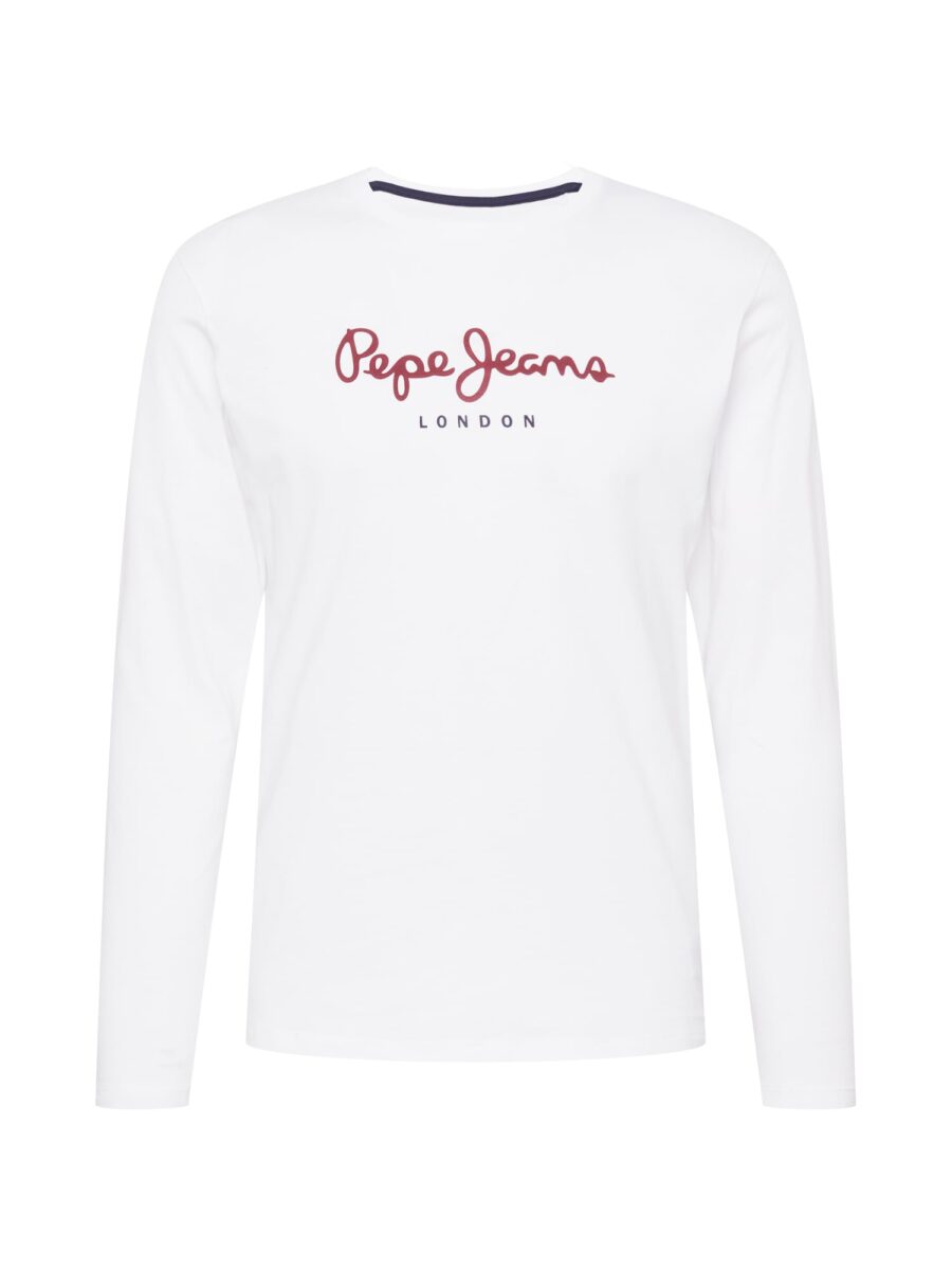 Pepe Jeans Póló 'Eggo'  tengerészkék / rubinvörös / fehér-hu