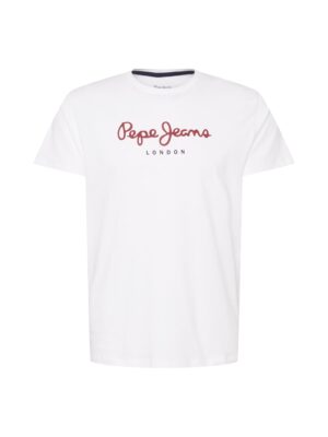 Pepe Jeans Póló 'Eggo'  tengerészkék / sötétvörös / fehér-hu