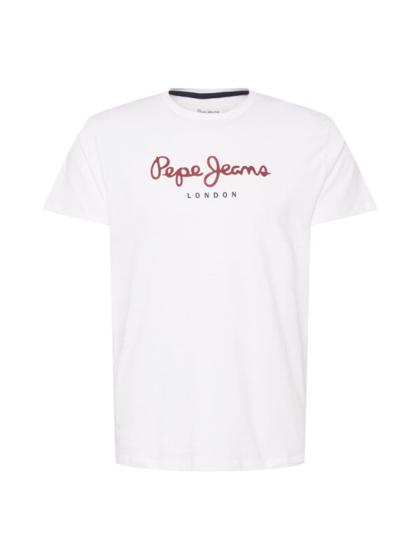 Pepe Jeans Póló 'Eggo'  tengerészkék / sötétvörös / fehér-hu