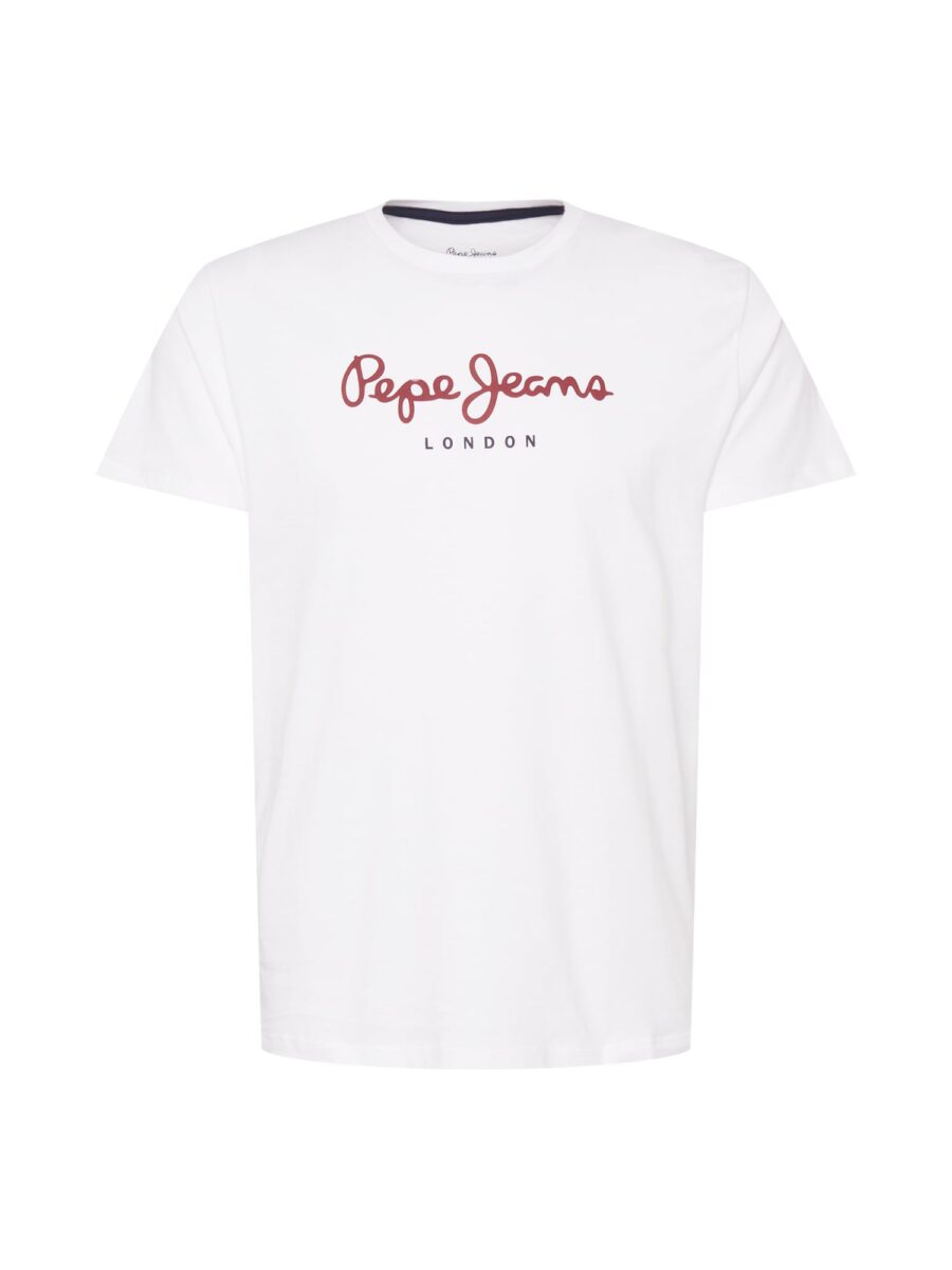 Pepe Jeans Póló 'Eggo'  tengerészkék / sötétvörös / fehér-hu