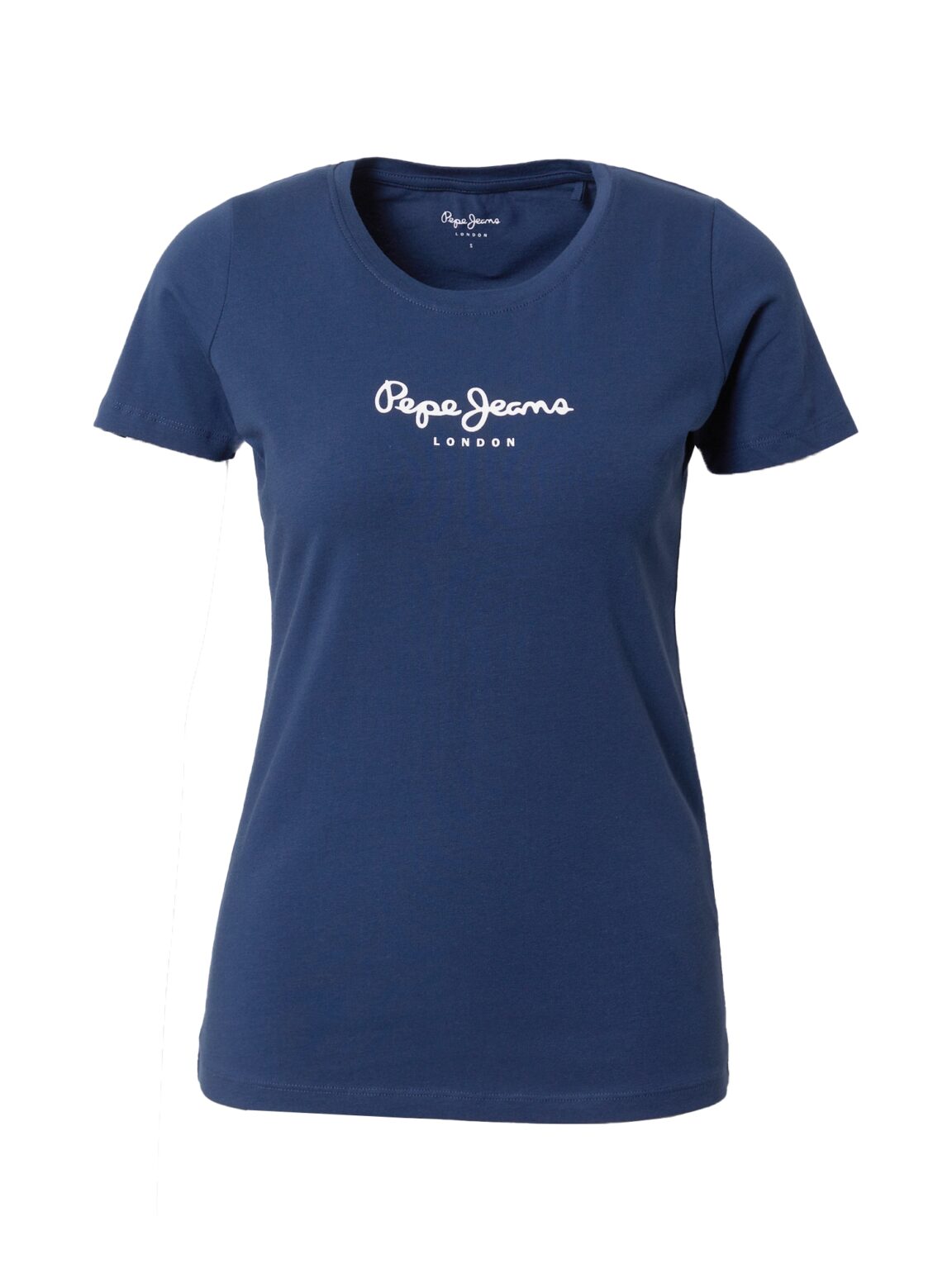 Pepe Jeans Póló 'New Virginia'  tengerészkék / fehér