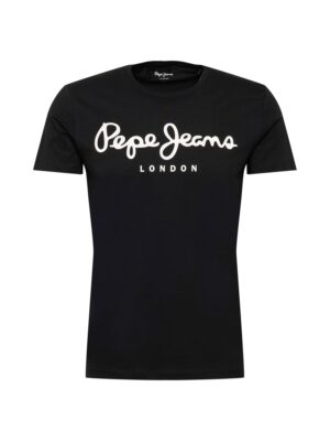 Pepe Jeans Póló  fekete / fehér-hu