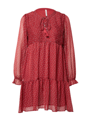 Pepe Jeans Ruha 'Eleonora'  bordó / borvörös / fehér-Hungary