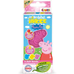 Peppa Pig Bath Bomb fürdőgolyó gyermekeknek 3x15 g