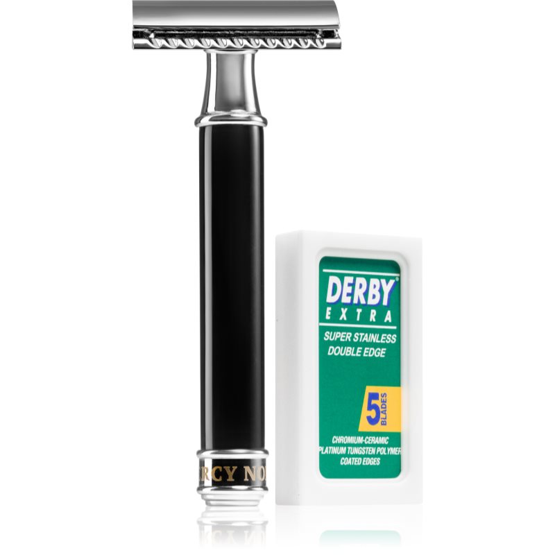 Percy Nobleman Safety Razor hagyományos borotva + cserepenge 1 db-Ár