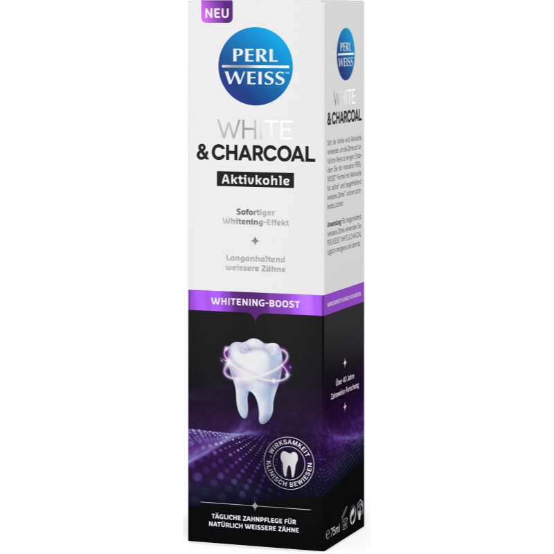 Perl Weiss White & Charcoal fehérítő fogkrém 75 ml-Ár