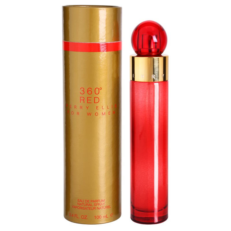 Perry Ellis 360° Red Eau de Parfum hölgyeknek 100 ml-Eredeti