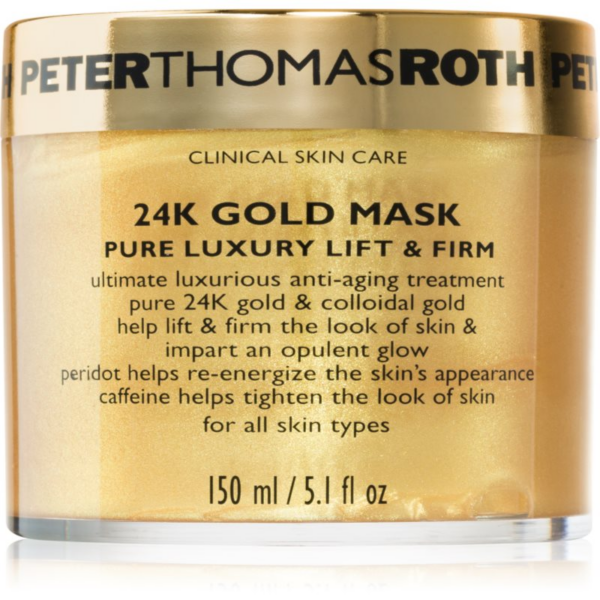 Peter Thomas Roth 24K Gold Mask luxus feszesítő maszk arcra lifting hatással 150 ml-Eredeti