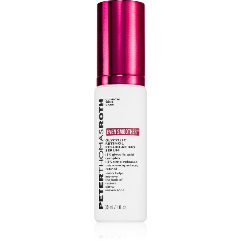 Peter Thomas Roth EVEN SMOOTHER™ Glycolic Retinol Resurfacing Serum intenzív szérum kisimító hatással 30 ml-Ár