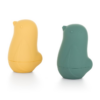 Petite&Mars Love Birds Fürdőjátékok 6 m+ Ochre Green 2 db-Ár