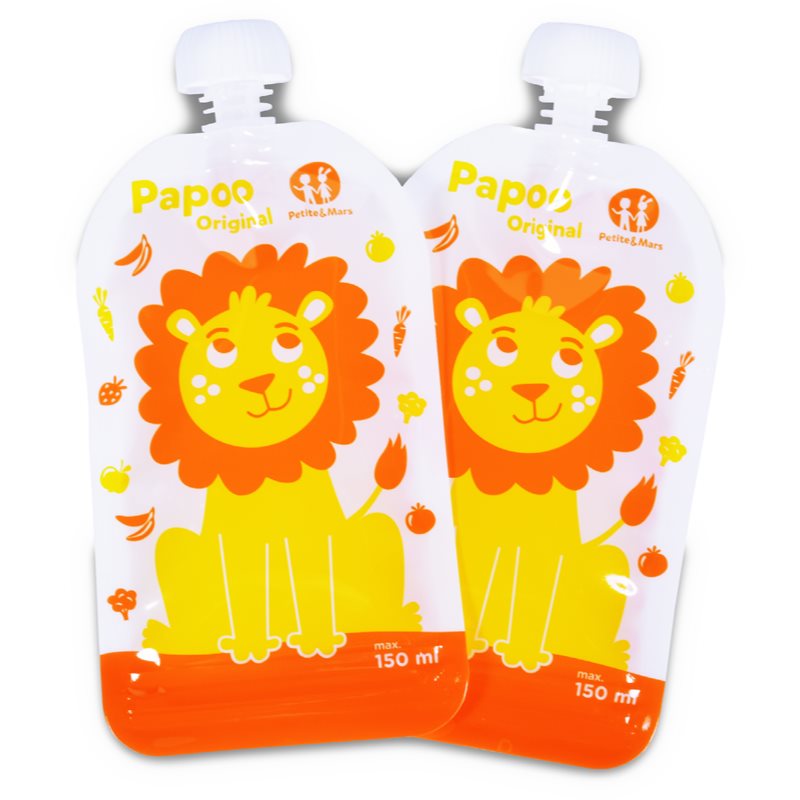 Petite&Mars Papoo tasakos püré Lion 6x150 ml-Ár