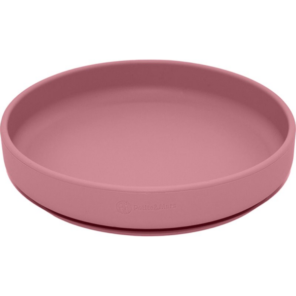 Petite&Mars Take&Match Silicone Plate tányér tapadókoronggal Dusty Rose 6 m+ 1 db-Ár