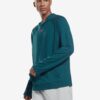 Petrol men's hoodie Reebok Wor Perf - Men