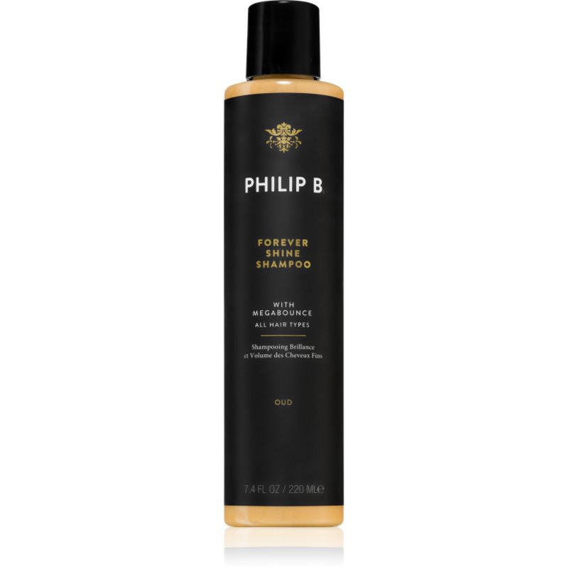Philip B. Forever Shine kisimító sampon a fénylő és selymes hajért 220 ml-Ár