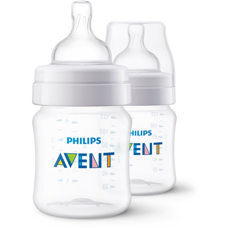 Philips Avent Anti-colic SCY100/02 cumisüveg antikólikus 0 m+ 2x125 ml
