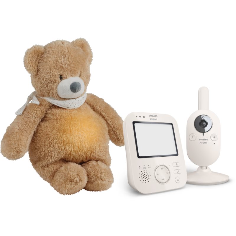 Philips Avent Baby Monitor SCD891/26+NATTOU Sleepy Bear Pale Brown ajándékszett újszülötteknek 0 m+-Ár