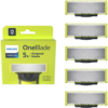Philips OneBlade QP250/50 tartalék pengék for Philips OneBlade 5 db-Ár