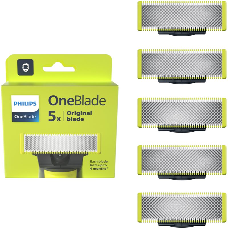 Philips OneBlade QP250/50 tartalék pengék for Philips OneBlade 5 db-Ár