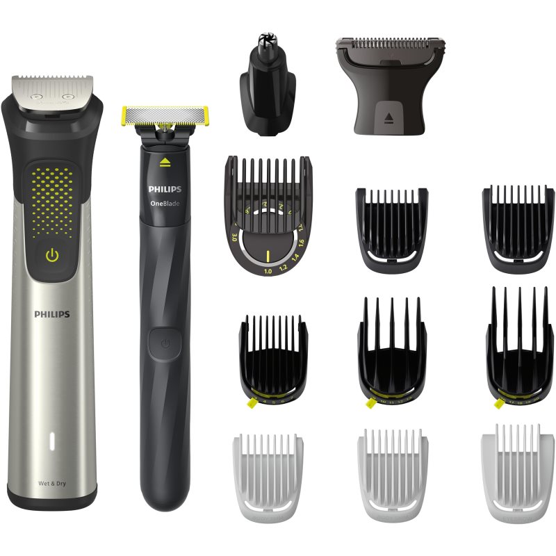 Philips Series 9000 MG9552/15 multifunkciós szőrnyíró + OneBlade Face 1 db-Ár